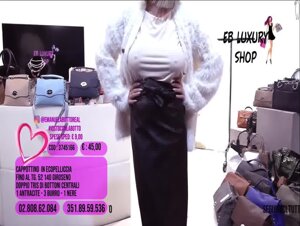 Emanuela Botto in diretta TV super sexy